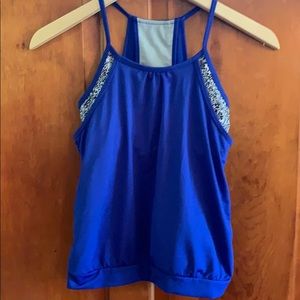 Girls workout tank top